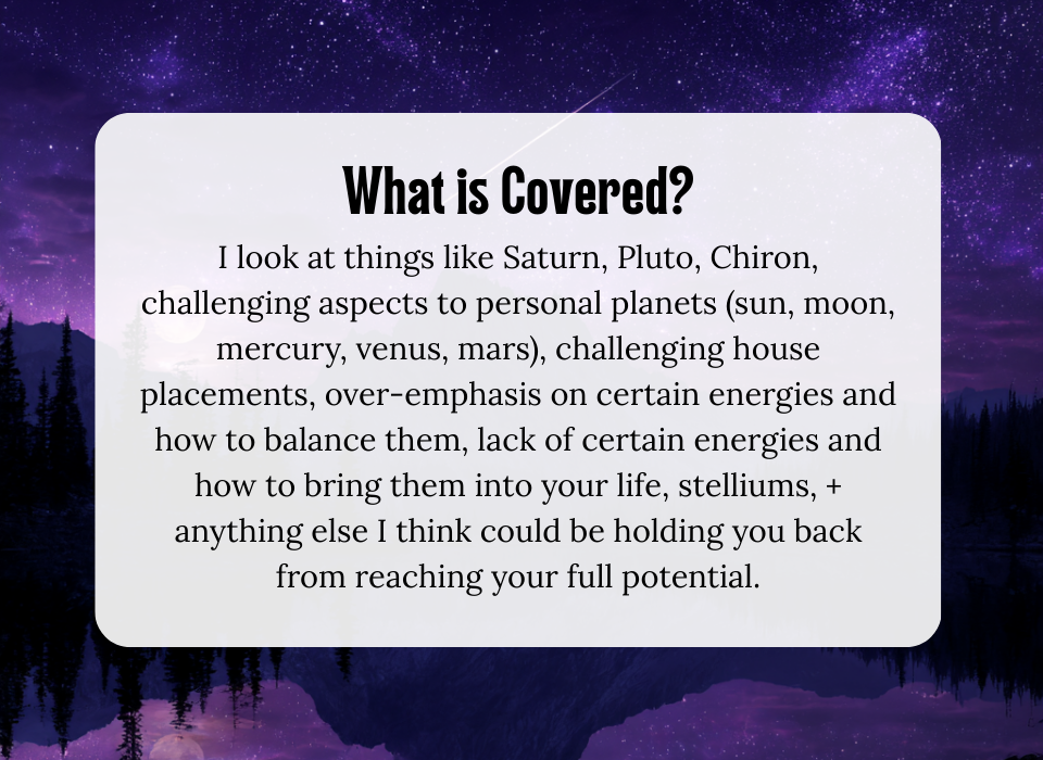 Tough Love Birth Chart Reading